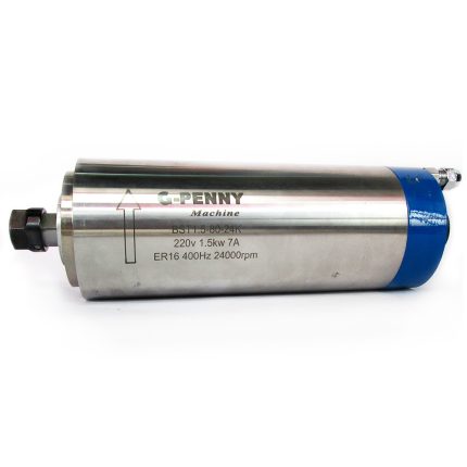 Husillo CNC refrigerado por agua para mecanizado de alta precisión