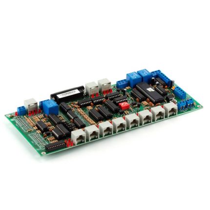 Breakout Board C32 doble puerto modular CNC con conexión RJ45