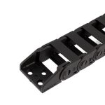 Cadena porta cables 10x20 mm para protección y orden en maquinaria CNC