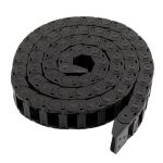 Cadena porta cables 10x20 mm para protección y orden en maquinaria CNC