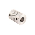 Acople flexible de aluminio 15mm x 20mm para equipos CNC