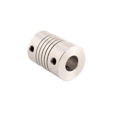 Acople flexible de aluminio 15mm x 20mm para equipos CNC