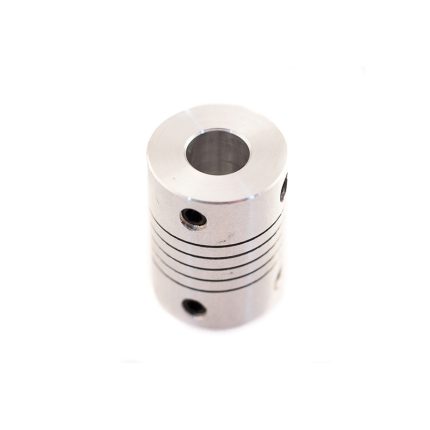Acople flexible de aluminio 15mm x 20mm para equipos CNC