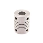 Acople flexible de aluminio 19mm x 23mm para motores y ejes CNC