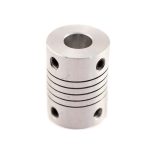 Acople flexible de aluminio 25mm x 30mm para motores y ejes CNC