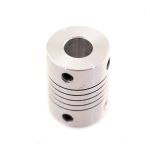 Acople flexible de aluminio 25mm x 30mm para motores y ejes CNC