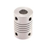 Acople flexible de aluminio 25mm x 32mm para motores y ejes CNC