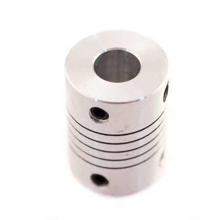 Acople flexible de aluminio 30mm x 40mm para ejes y motores CNC