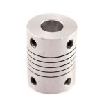 Acople flexible de aluminio 32mm x 41mm para transmisión CNC