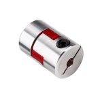 Acople Araña de Aluminio 25mm x 30mm para motores y ejes CNC