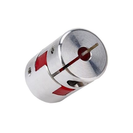 Acople Araña de Aluminio 25mm x 30mm para motores y ejes CNC