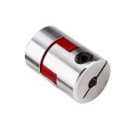 Acople Araña de Aluminio 25mm x 32mm para acoplamiento de ejes en máquinas CNC