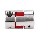 Acople Araña de Aluminio 40mm x 65mm para maquinaria CNC