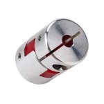 Acople Araña de Aluminio 30mm x 40mm para maquinaria CNC