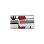 Acople Araña de Aluminio 19mm x 30mm para transmisión de potencia CNC