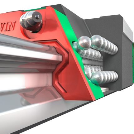 Rodamiento lineal HGH para rieles HGR en maquinaria CNC - Lunyee