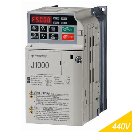 Variador Yaskawa J1000 440V compacto y confiable