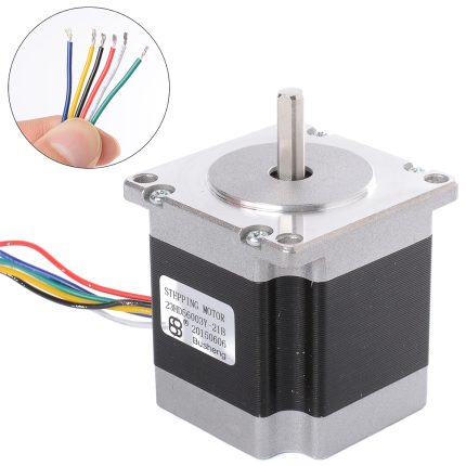 Motor paso a paso NEMA 23 híbrido para CNC y automatización