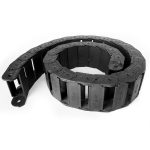 Cadena porta cables 57x24 mm para guiado y protección de cables en maquinaria CNC