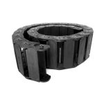 Cadena porta cables 76x24 mm para guiado y protección de cables en maquinaria CNC