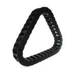 Cadena porta cables 15x30 mm para protección y organización en maquinaria CNC