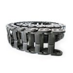 Cadena porta cables 15x30 mm para protección y organización en maquinaria CNC