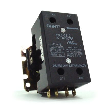 Contactor para aire acondicionado 2 y 3 polos