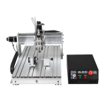 Router CNC 6040 con área de trabajo 595x395 mm y motor de 2 HP