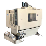 Centro de mecanizado vertical MIYANO 1996 con doble mesa de trabajo y husillo BT40